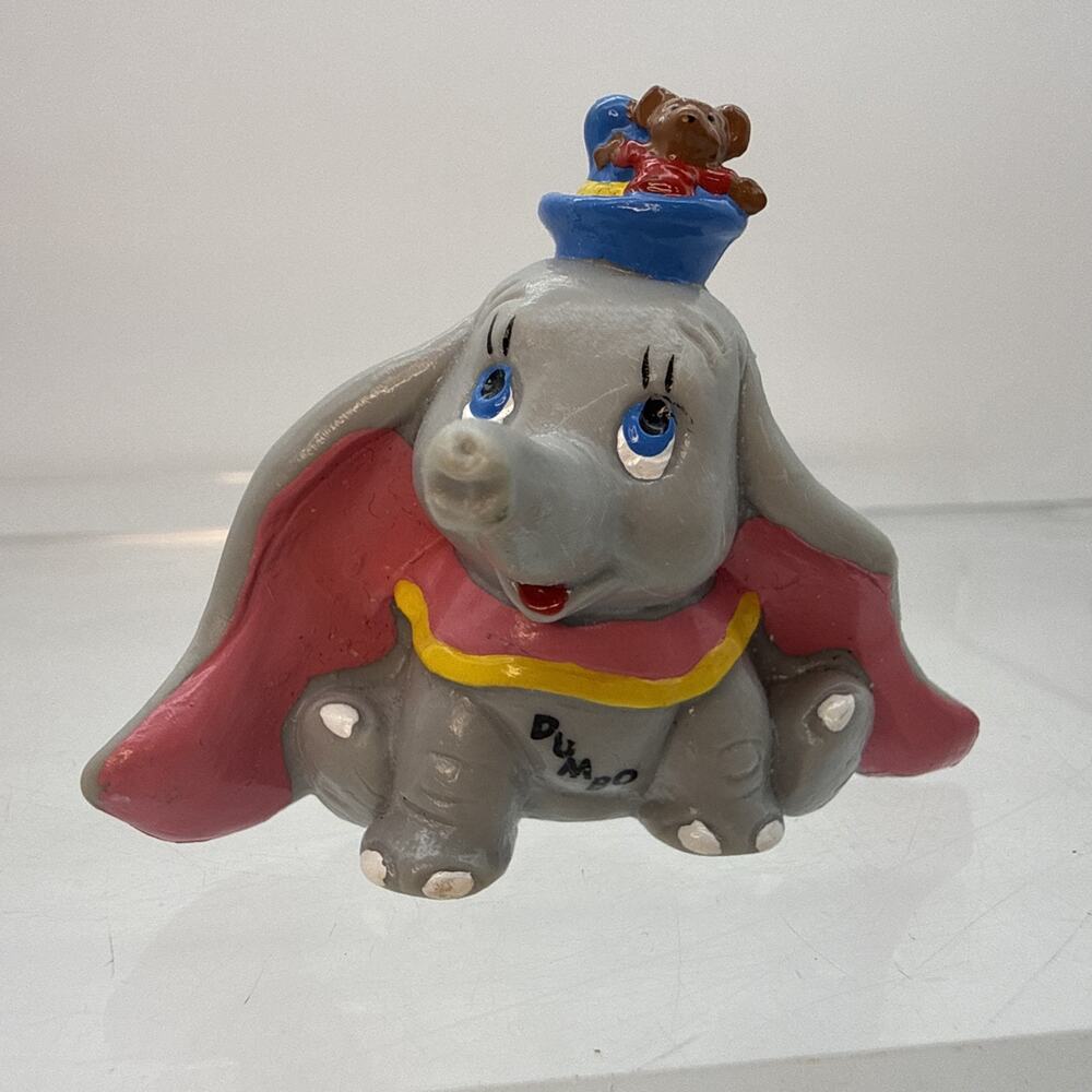 Dumbo vintage Disney figure Bully 1987 West Germany cake topper
